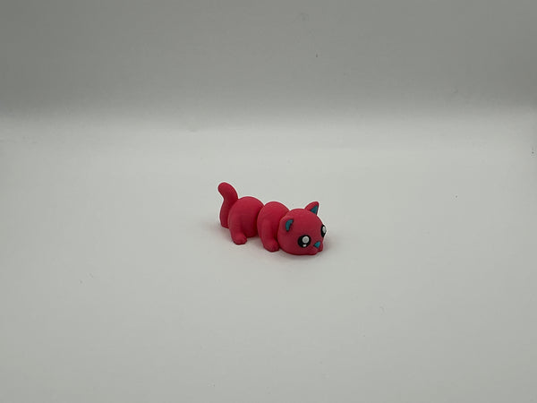 Pink Cat Flexi (Medium)