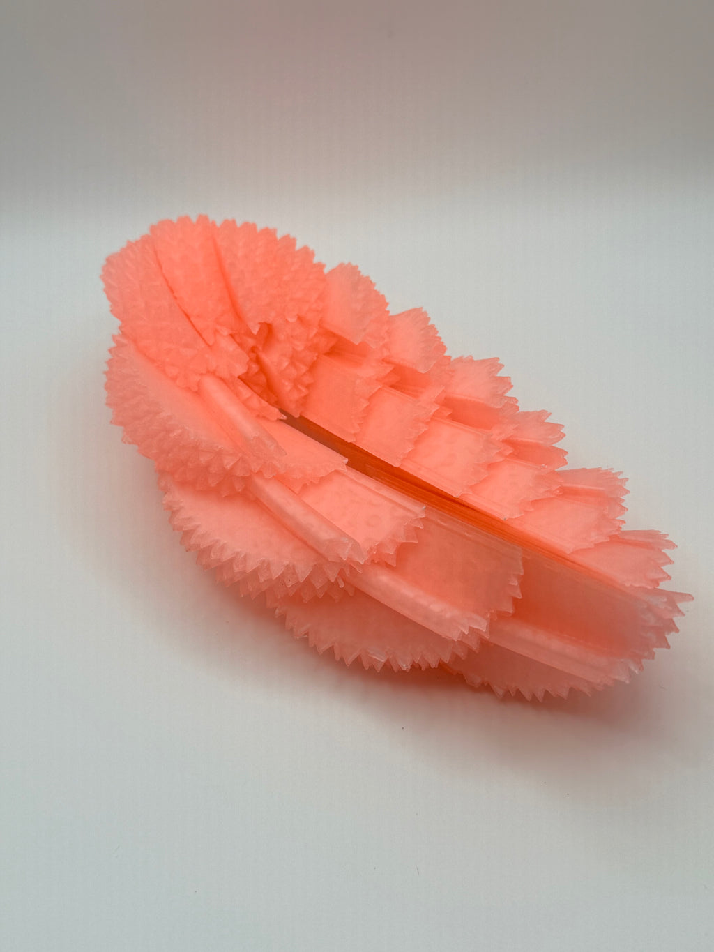 Pink Translucent Spiky Slime Ball