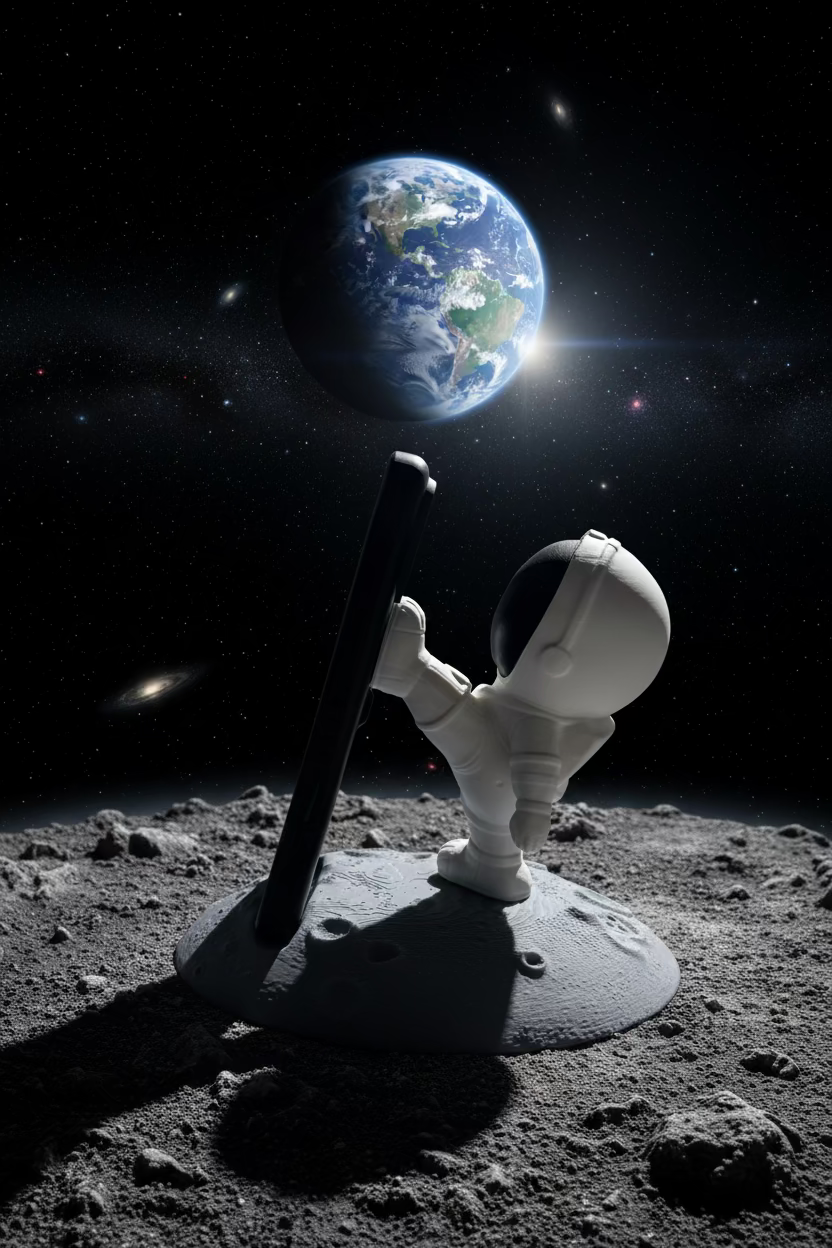 Astronaut Phone Stand