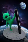 Alien Phone Stand