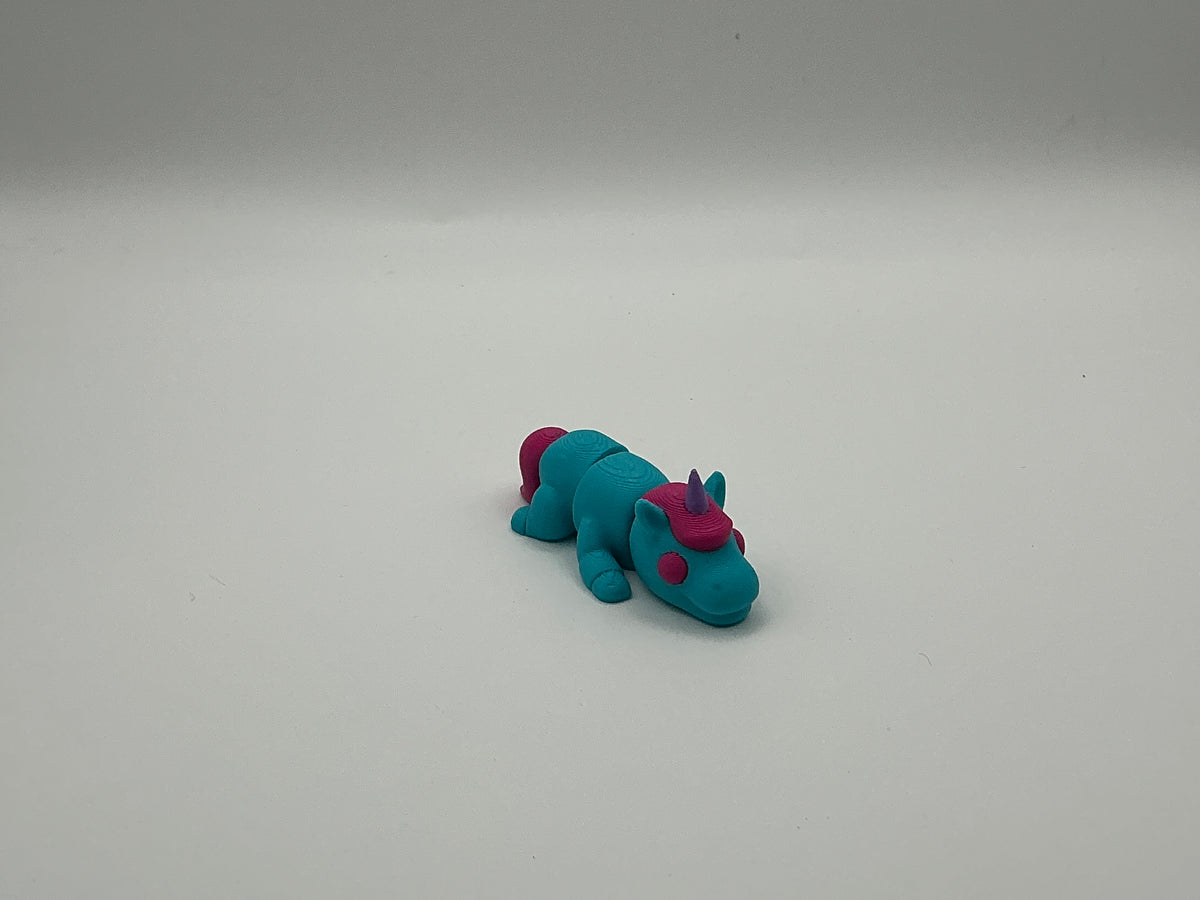 Blue unicorn flexi