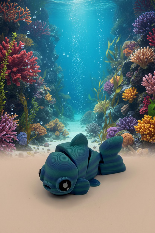 Blue Striped Fish Flexi