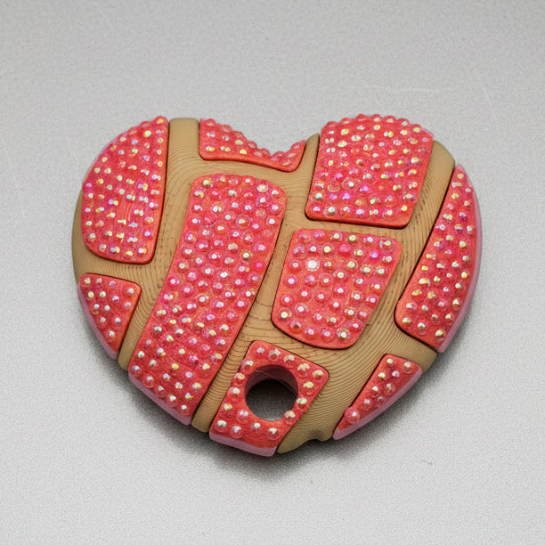 Bedazzled Concha 40oz. Stanley Cup Topper