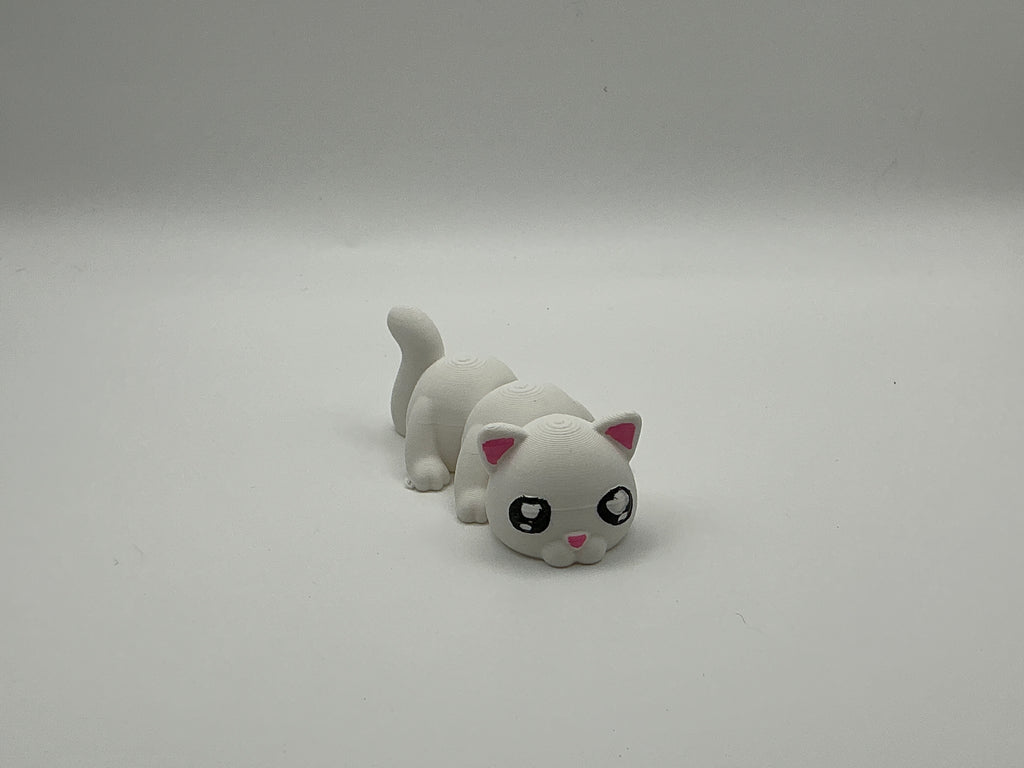 White Kitty Flexi (Large)