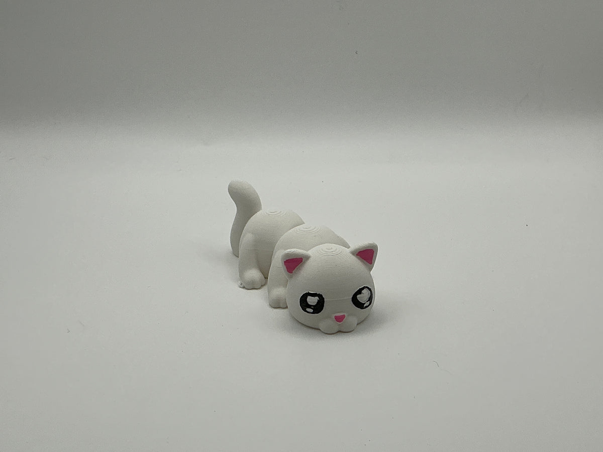 White Kitty Flexi (Large)