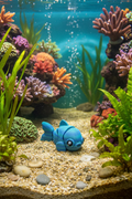 Blue Striped Fish Flexi