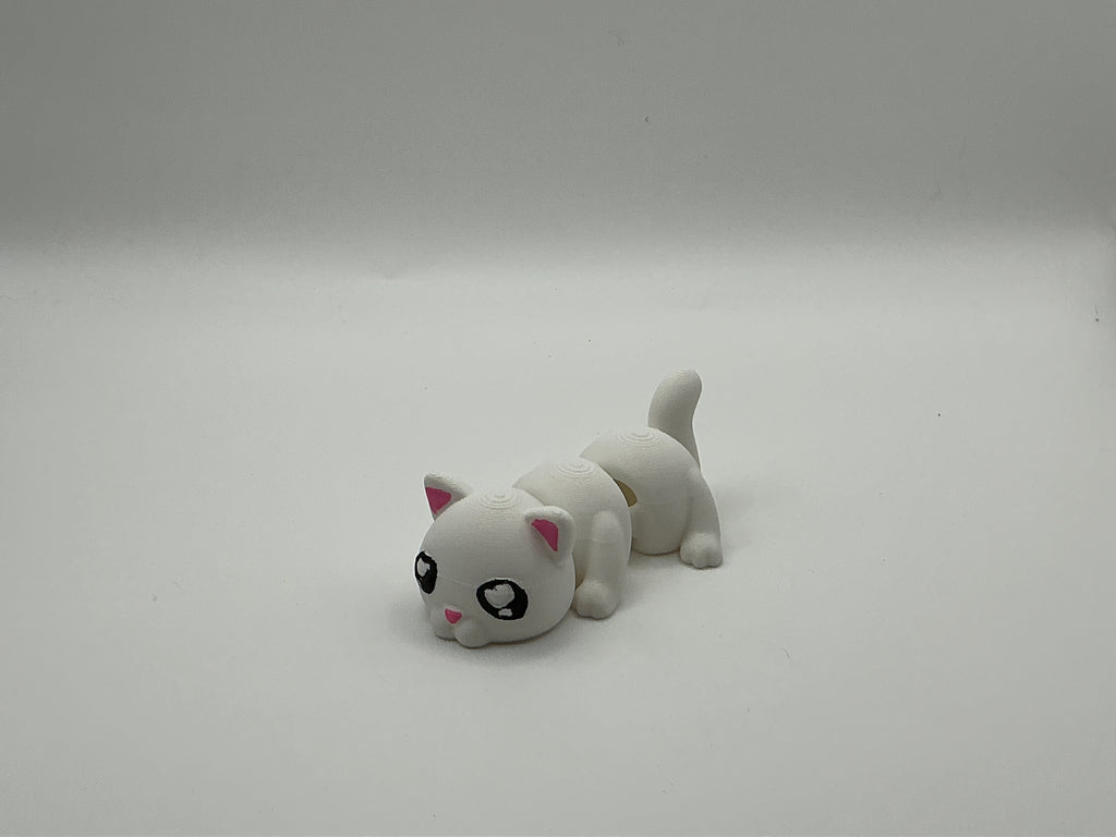 White Kitty Flexi (Large)