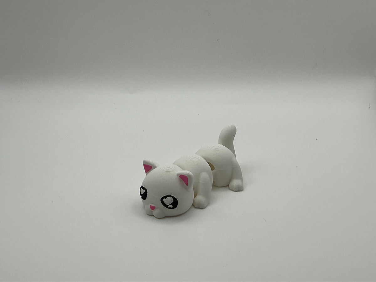 White Kitty Flexi (Large)