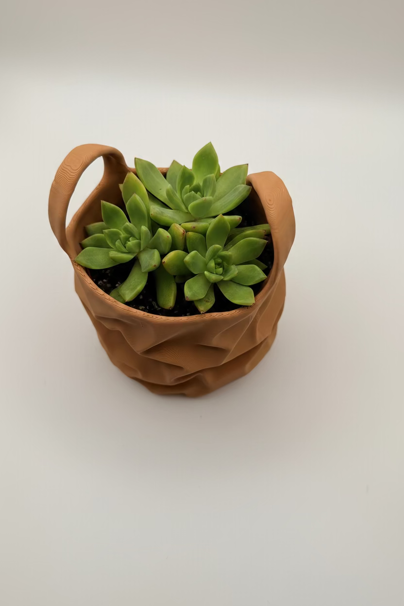 “Paper Bag” Planter