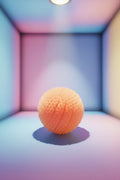 Pink Translucent Spiky Slime Ball