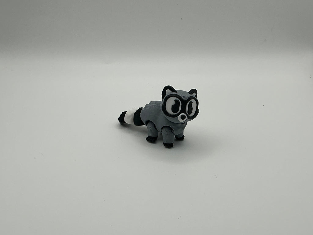 Raccoon figurine