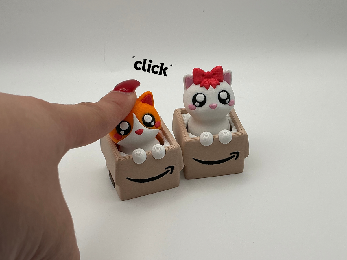 cat in a box clicker
